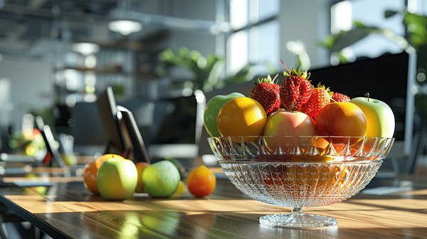 Boostez votre énergie avec des fruits au bureau